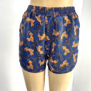 Vintage Cartoon Network 100% silk scooby doo boxer shorts fits xs